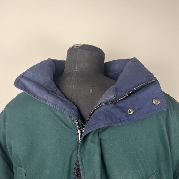 Eddie Bauer Coat Jacket X-Large Men’s Green Good Down Ridge Line - Picture 2 of 14